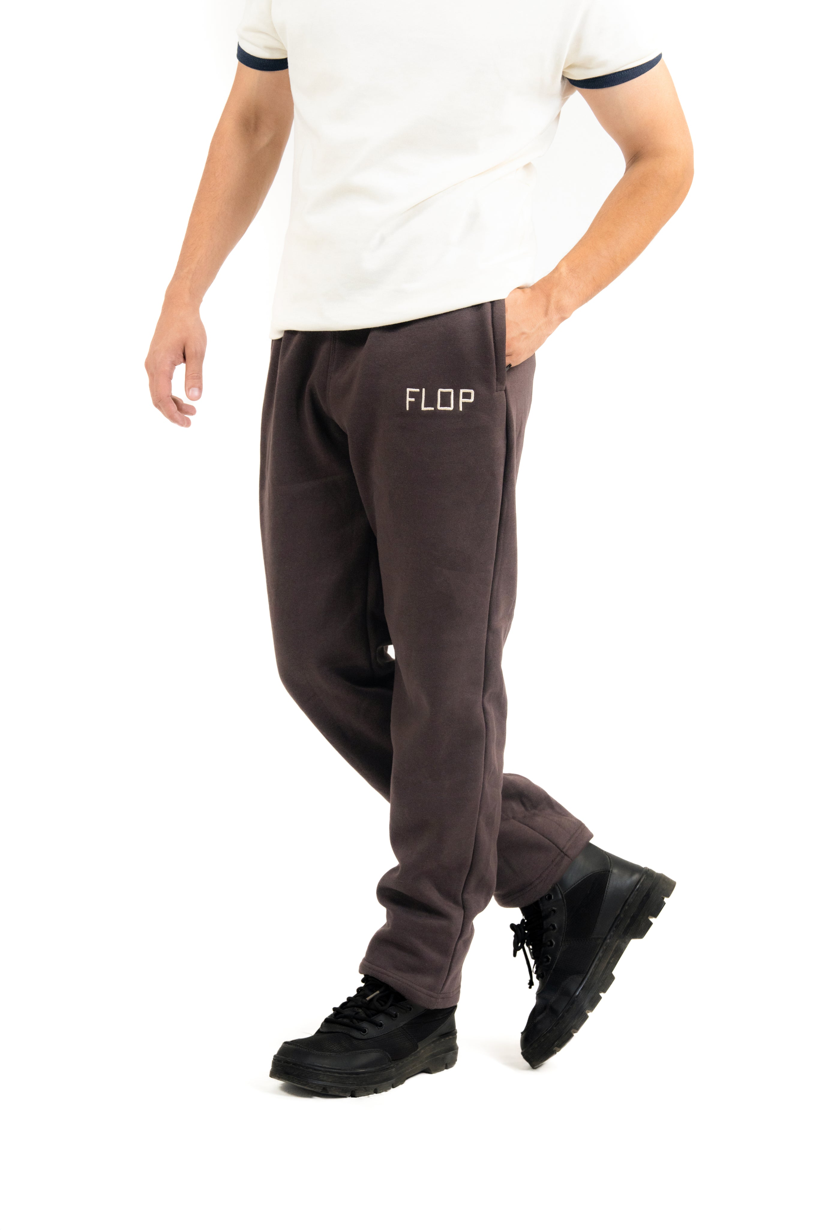 Brown Straight Trouser - Winter