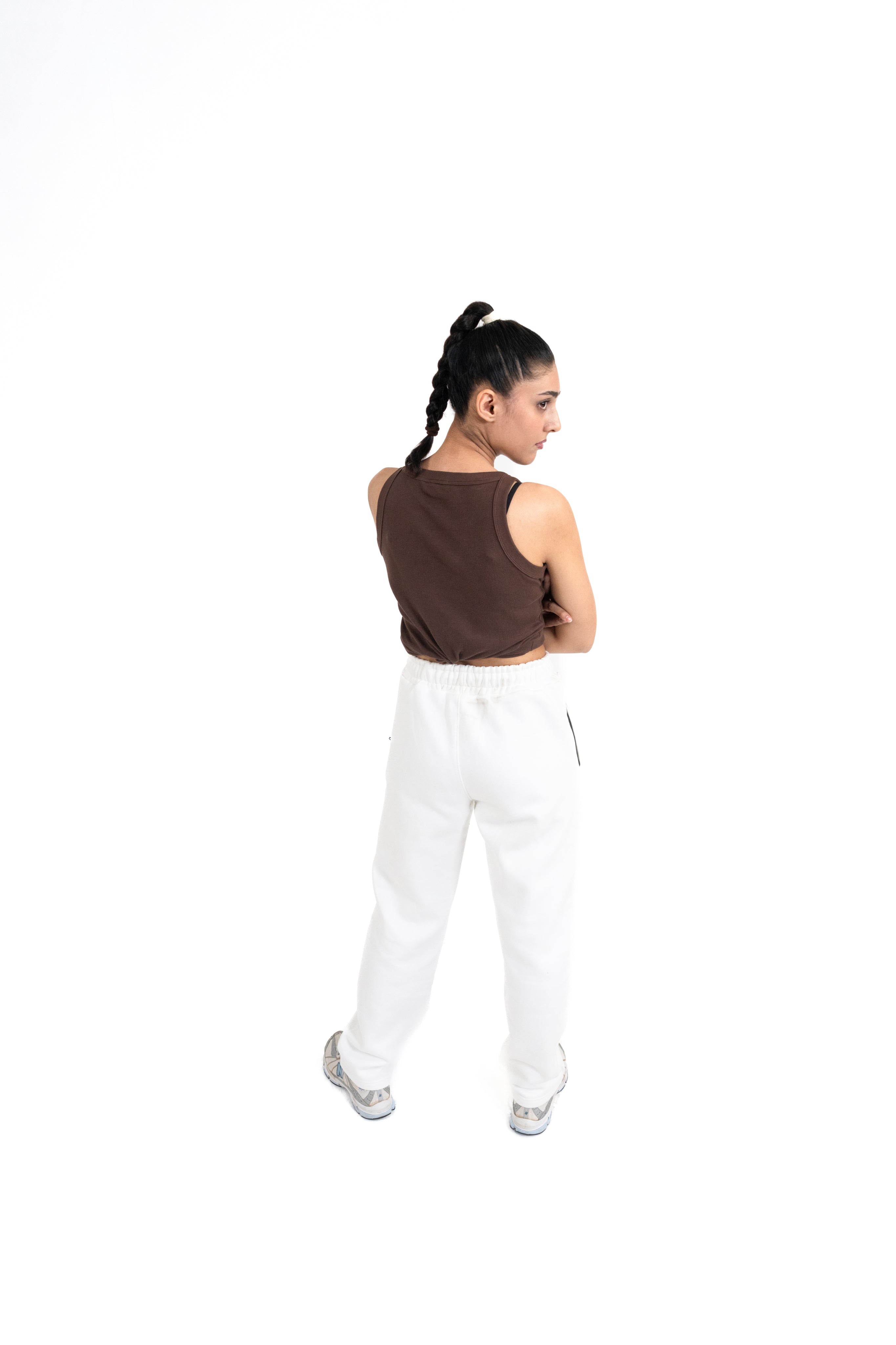 White Straight Trouser - Winter