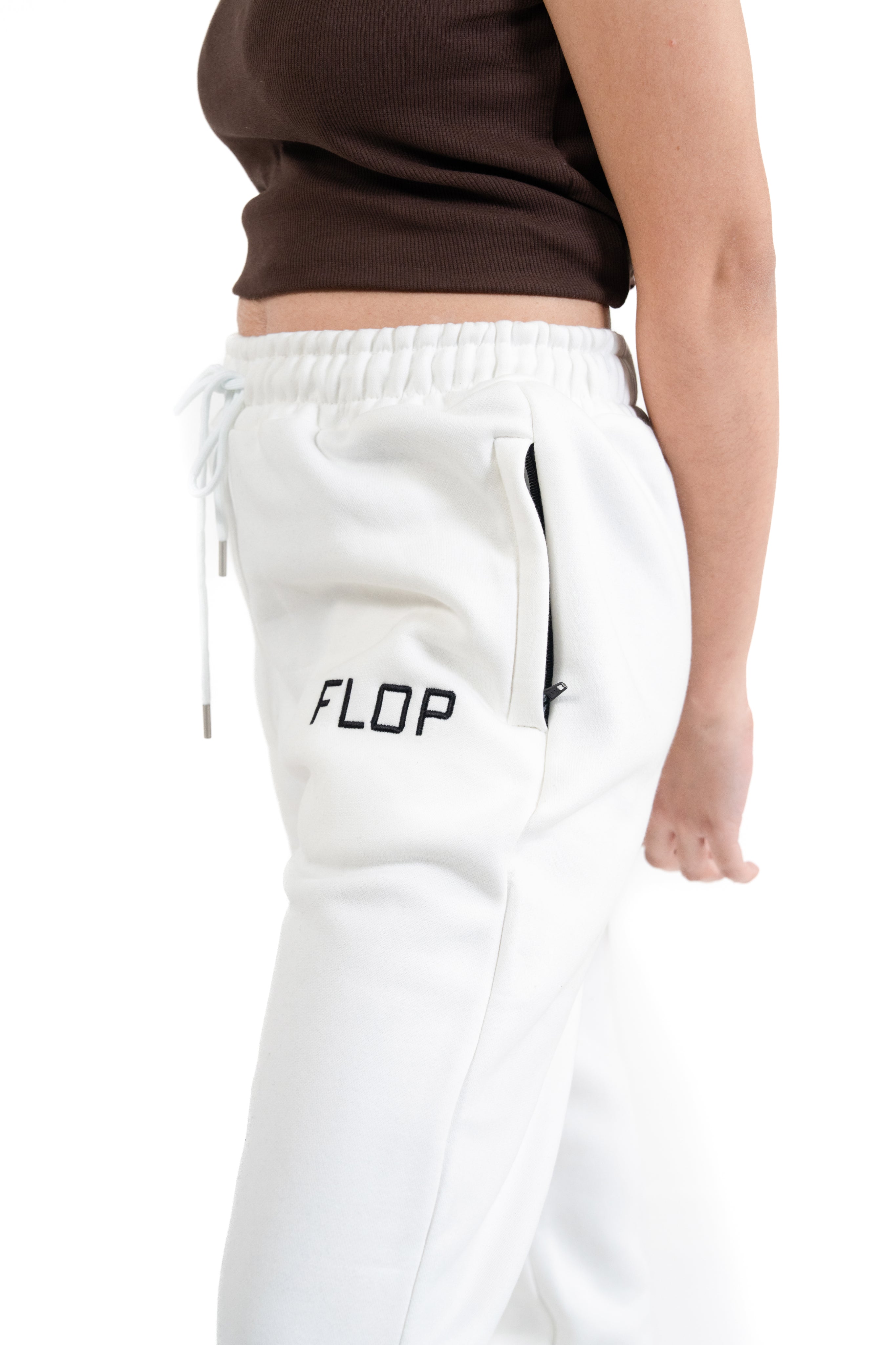 White Straight Trouser - Winter