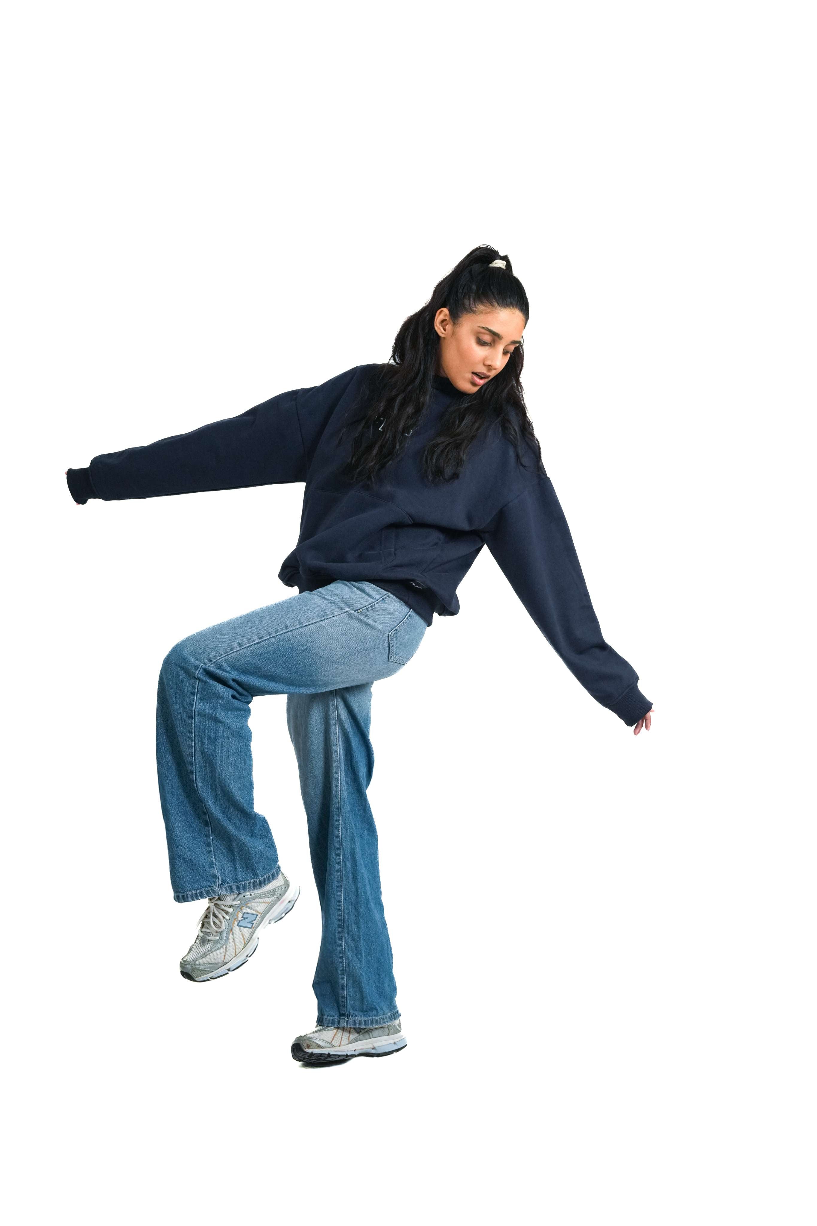 Fear of Flop Hoodie - Navy