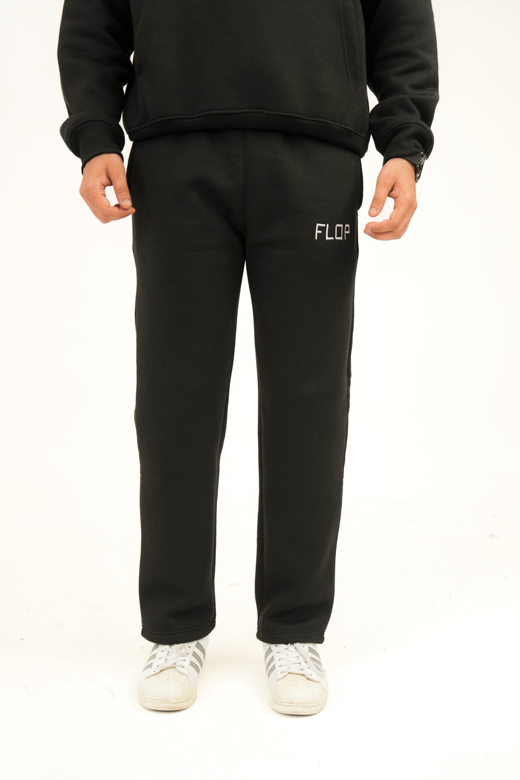 Black Straight Trouser - Winter