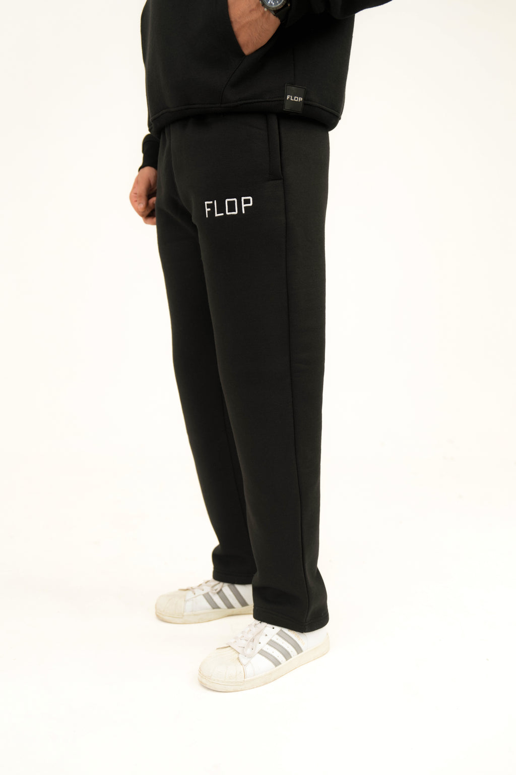 Black Straight Trouser - Winter